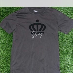 Strong Graphic Men's T-Shirt - Gray